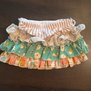 Sado ruffle skirt, size 18M